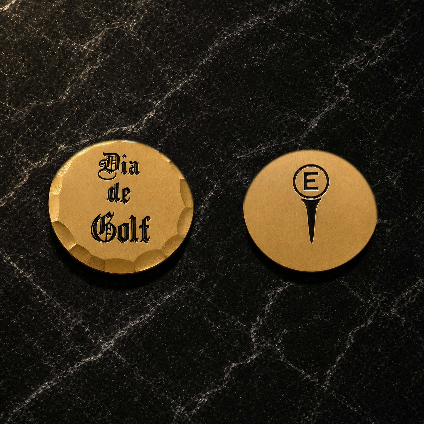 Día de Golf Medallion Ball Marker