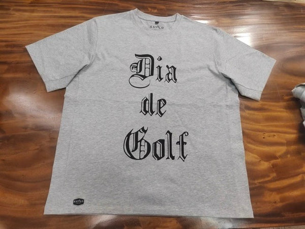 Día de Golf Graphic Golf Tee