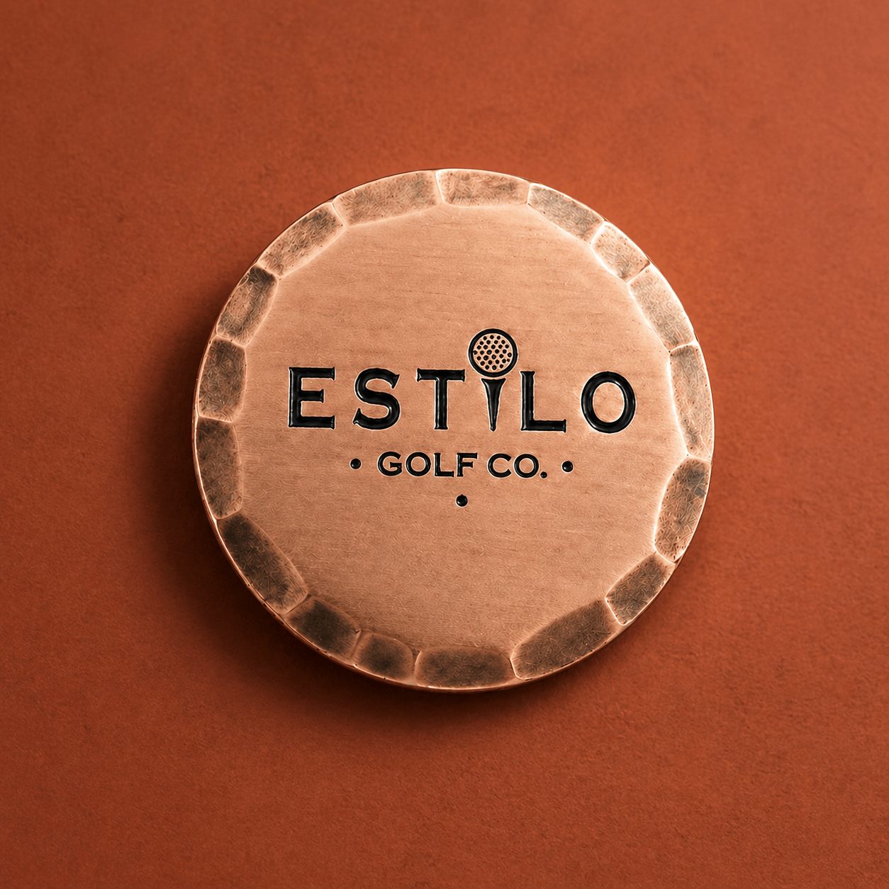 Estilo Medallion Ball Marker | Premium Golf Apparel – Estilo Golf Co.