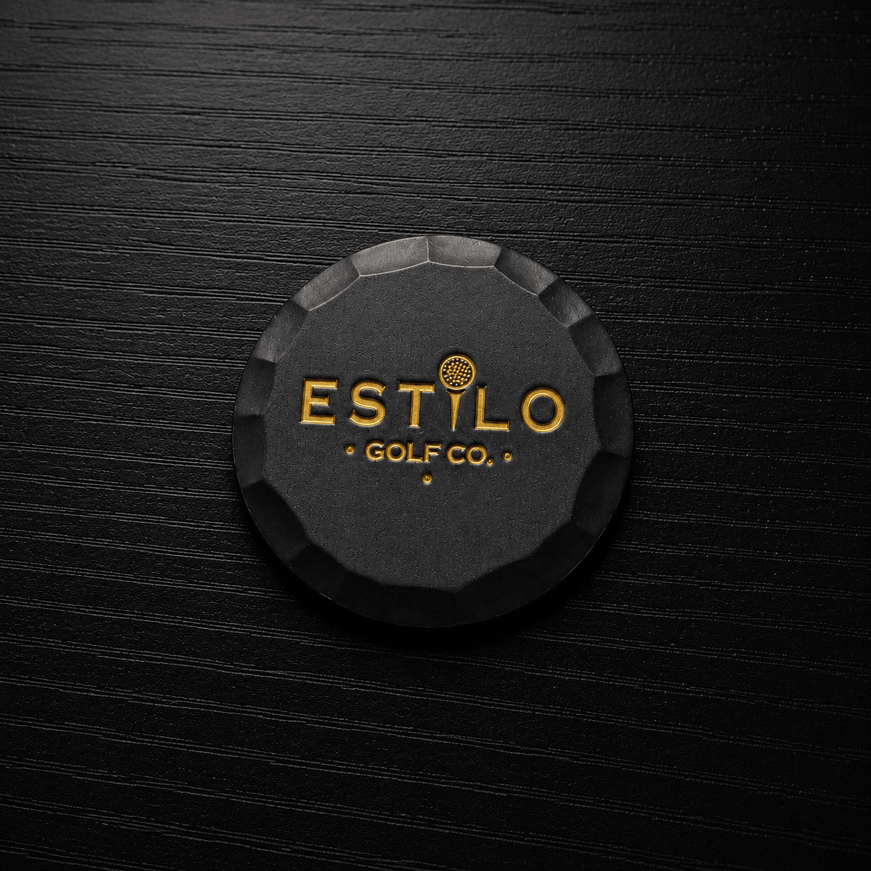 Estilo Medallion Ball Marker | Premium Golf Apparel – Estilo Golf Co.