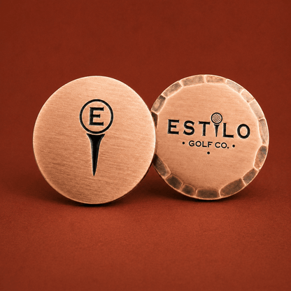 Estilo Medallion Ball Marker | Premium Golf Apparel – Estilo Golf Co.