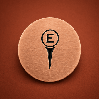 Estilo Medallion Ball Marker | Premium Golf Apparel – Estilo Golf Co.