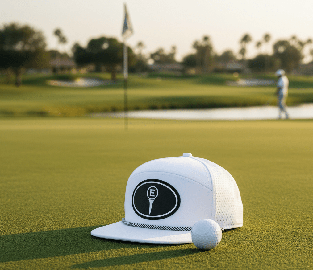 The Emblem Hat | Premium Golf Apparel – Estilo Golf Co.