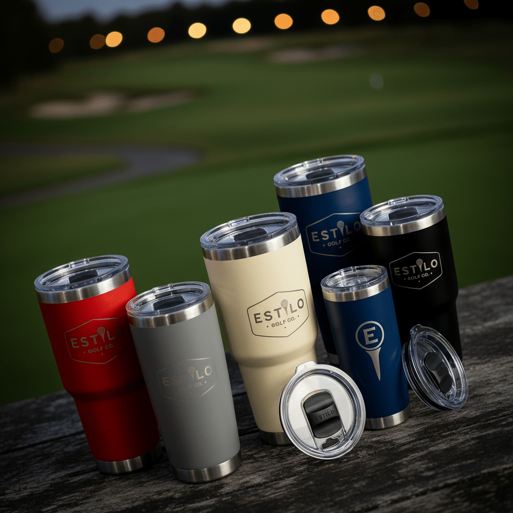 The Estilo Tumbler | Premium Golf Apparel – Estilo Golf Co.